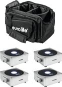 Eurolite Set 4x AKKU Flat Light 1 silver + Soft-Bag Eurolite Set 4x AKKU Flat Light 1 silver + Soft-Bag