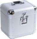 Roadinger Record Case ALU 75/25, rounded, sil Roadinger Record Case ALU 75/25, rounded, sil