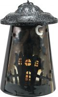 Europalms Lantern Ghost House, 23cm Europalms Lantern Ghost House, 23cm