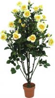 Europalms Rose shrub, light-yellow, 140cm Europalms Rose shrub, light-yellow, 140cm