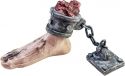Europalms Halloween Foot with chain, 25x10x17cm Europalms Halloween Foot with chain, 25x10x17cm