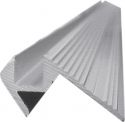 Eurolite Step Profile 10x10mm silver 2m Eurolite Step Profile 10x10mm silver 2m