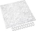 Europalms Room Divider Net clear 4x Europalms Room Divider Net clear 4x