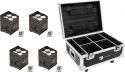 Eurolite Set 4x AKKU UP-4 QCL Spot QucikDMX + Case with charging Eurolite Set 4x AKKU UP-4 QCL Spot QucikDMX + Case with charging