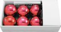 Europalms LED Christmas Ball 6cm, red 6x Europalms LED Christmas Ball 6cm, red 6x