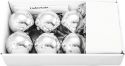 Europalms LED Christmas Ball 6cm, silver 6x Europalms LED Christmas Ball 6cm, silver 6x
