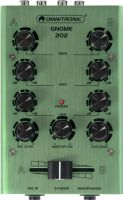 Omnitronic GNOME-202 Mini Mixer green Omnitronic GNOME-202 Mini Mixer green