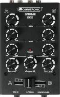 Omnitronic GNOME-202 Mini Mixer black Omnitronic GNOME-202 Mini Mixer black