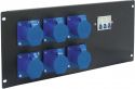 Eurolite PDM 5U-6CEE 16A 3pin Eurolite PDM 5U-6CEE 16A 3pin