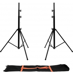 Eurolite Set 2x LS-1 EU Steel + Carrying Bag TILBUD NU