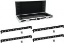 Eurolite Set 4x LED BAR-1250 RGB+UV + EC Case Eurolite Set 4x LED BAR-1250 RGB+UV + EC Case