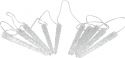 Europalms LED Icicle Garland 10 x 24cm white Europalms LED Icicle Garland 10 x 24cm white