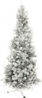 Europalms Fir tree FUTURA, silver metallic, 210cm Europalms Fir tree FUTURA, silver metallic, 210cm