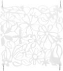 Europalms Room Divider Flower white 4x Europalms Room Divider Flower white 4x