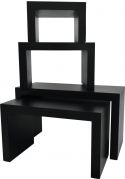 Europalms LEICHTSIN DECO TABLES, black Europalms LEICHTSIN DECO TABLES, black