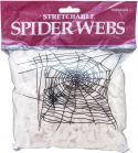 Halloween Edderkoppespind. Hvid 50g UV-aktivt Halloween Edderkoppespind. Hvid 50g UV-aktivt