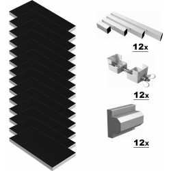 Power Dynamics Scene-Podie 24m² - komplet pakke! TILBUD NU