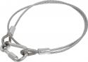 Cabinet accessories - Steel safety cable, length 900mm, 3mm+ÿ Cabinet accessories - Steel safety cable, length 900mm, 3mm+ÿ