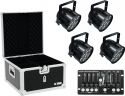 Eurolite Set 4x LED PAR-56 QCL bk + Case + Controller Eurolite Set 4x LED PAR-56 QCL bk + Case + Controller