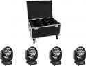 Eurolite Set 4x LED TMH-X5 + Case Eurolite Set 4x LED TMH-X5 + Case