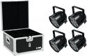 Eurolite Set 4x LED PAR-56 QCL Short sw + EPS Case Eurolite Set 4x LED PAR-56 QCL Short sw + EPS Case