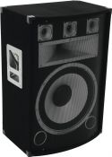 Omnitronic DS-153 MK2 3-Way Speaker 600W Omnitronic DS-153 MK2 3-Way Speaker 600W