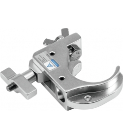 Eurolite TH50-75 Theatre Clamp silver TILBUD NU