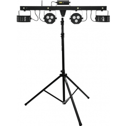 Eurolite Set LED KLS Laser Bar FX Light Set + M-4 Speaker System Stand TILBUD NU