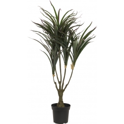 Europalms Dracena, green-red, artificial, 90cm TILBUD NU