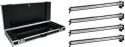 Eurolite Set 4x LED BAR-252 RGB 10mm 20° black + Case Eurolite Set 4x LED BAR-252 RGB 10mm 20° black + Case