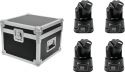 Eurolite Set 4x LED TMH-6 + Case Eurolite Set 4x LED TMH-6 + Case