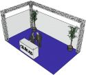 Alutruss Truss set QUADLOCK 6082 L-Figure 7x4x3.5m (WxDxH) Alutruss Truss set QUADLOCK 6082 L-Figure 7x4x3.5m (WxDxH)