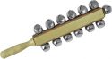 Dimavery Sleigh bells on stick, 13 bells Dimavery Sleigh bells on stick, 13 bells