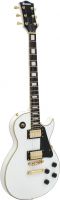 Dimavery LP-520 E-Guitar, white/gold Dimavery LP-520 E-Guitar, white/gold