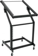 Omnitronic Rack Stand 12U/10U adjustable on Wheels Omnitronic Rack Stand 12U/10U adjustable on Wheels
