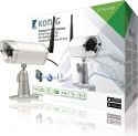 König SAS-IPCAM116 HD Fast Ip-Kamera Udendørs 720P Metal König SAS-IPCAM116 HD Fast Ip-Kamera Udendørs 720P Metal