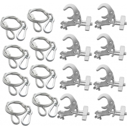 BC50-250T Quick Trigger Clamp Slimline 250kg Alu - Pakke med 8 stk. TILBUD NU
