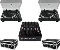 A&H Xone43 DJ mixer 2 x Omnitronic DD-2520 Pakketilbud A&H Xone43 DJ mixer 2 x Omnitronic DD-2520 Pakketilbud
