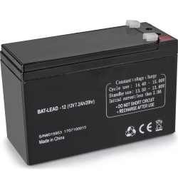 Blybatteri opladeligt 12V 7,2Ah TILBUD NU