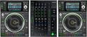 Denon DJ Prime Series Bundle, 2 x SC5000M afspillere, X1800 Mixer Denon DJ Prime Series Bundle, 2 x SC5000M afspillere, X1800 Mixer