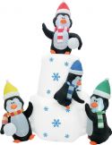 Europalms Inflatable Figure Penguins, 240cm Europalms Inflatable Figure Penguins, 240cm