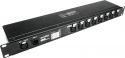 Eurolite DXT-SP 1in/8out PRO DMX RDM Splitter 5pol XLR Eurolite DXT-SP 1in/8out PRO DMX RDM Splitter 5pol XLR