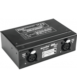Eurolite DXT-SP 1in/2out PRO DMX RDM Splitter TILBUD NU
