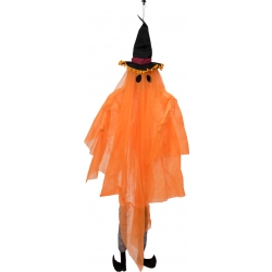 Europalms Halloween Figure Ghost with Witch Hat, 150cm TILBUD NU