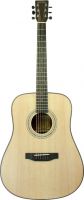 Santana Western guitar massivt dæk, Satin Santana Western guitar massivt dæk, Satin