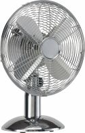 HQ Tabell Fan 30 cm 35 W Chrome Sølv, KN-MTF12 HQ Tabell Fan 30 cm 35 W Chrome Sølv, KN-MTF12