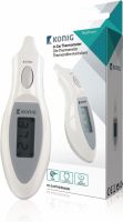 König Infrared Thermometer Ear White/Grey, HC-EARTHERM60N König Infrared Thermometer Ear White/Grey, HC-EARTHERM60N