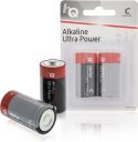 HQ Alkaline Battery C 1.5 V 2-Blister, HQLR14/2BL HQ Alkaline Battery C 1.5 V 2-Blister, HQLR14/2BL