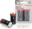 HQ Alkaline Battery D 1.5 V 2-Blister, HQLR20/2BL HQ Alkaline Battery D 1.5 V 2-Blister, HQLR20/2BL