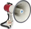 Professionel Megafon 50W med Sirene, anti-feedback, optage/afspille funktion mm. Professionel Megafon 50W med Sirene, anti-feedback, optage/afspille funktion mm.